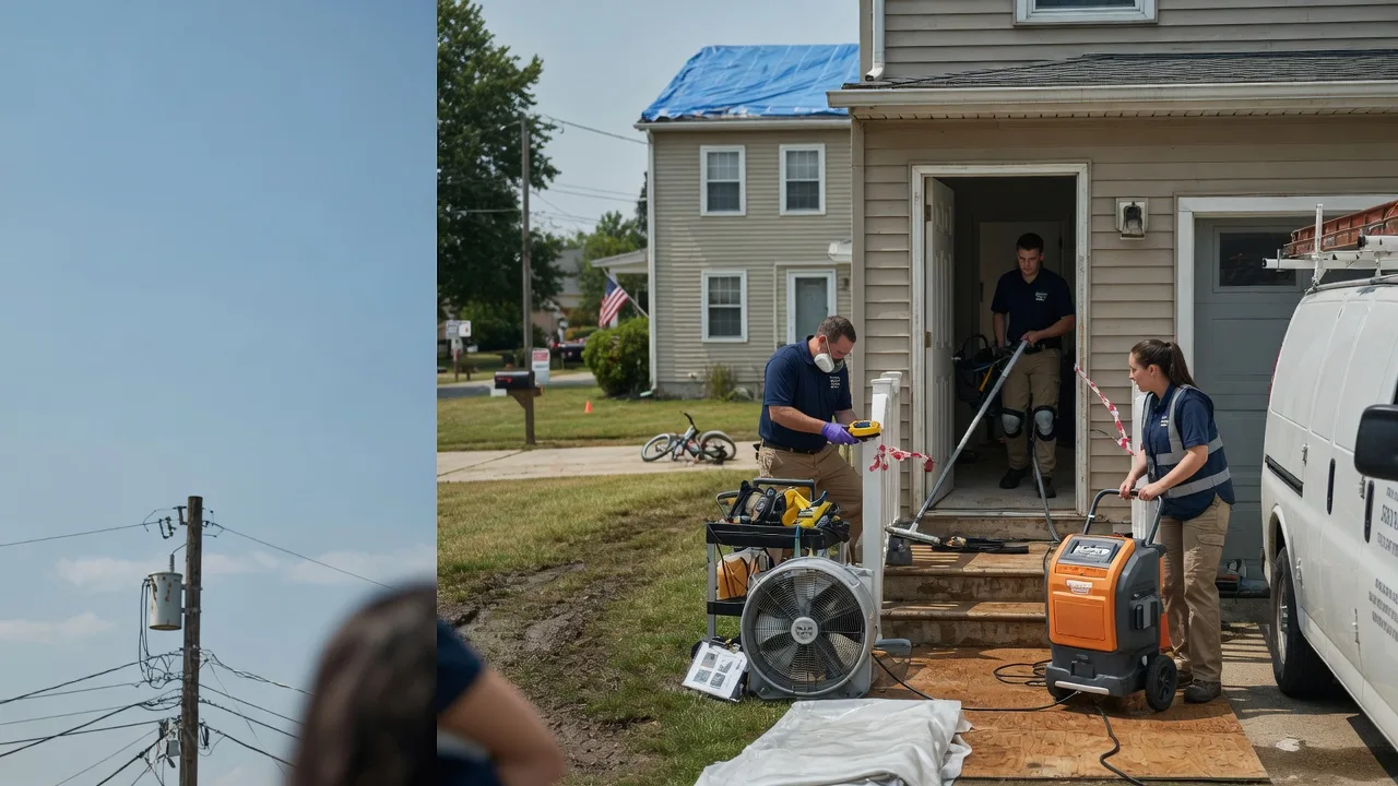 Water Damage Repair in Andrews Air Force Base, MD near me